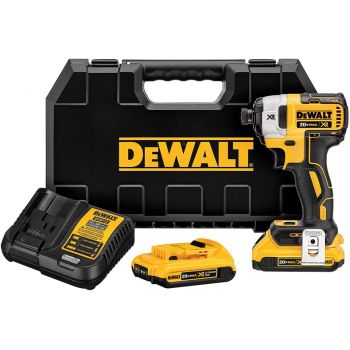 Atornillador de Impacto 20V DCF887D2 Brushless DeWalt