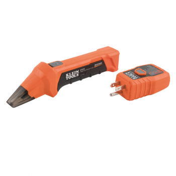Detector digital de cortacircuitos con probador de tomacorrientes GFCI ET310 Klein Tools