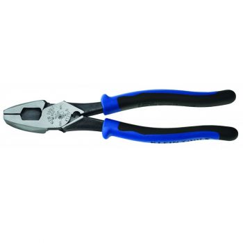 Pinza electricista de alta palanca con jalaguia y ponchadora de terminales 9'' KT215-9 Klein Tools