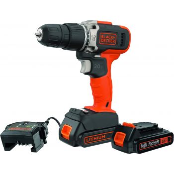 Taladro atornillador 3/8 20V BCD704C1 Black&Decker