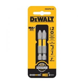 Juego de 2 puntas cruz maxfit 2X2 DWA2PH2-2H DeWalt Accesorios