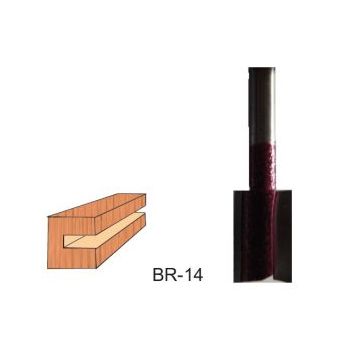 Broca para router corte recto 1/2 Pulg BR14 Brocar