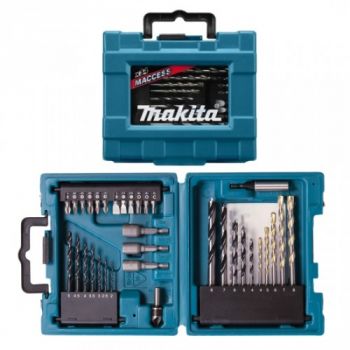 Estuche con brocas surtidas 34 Pz D36980 Makita