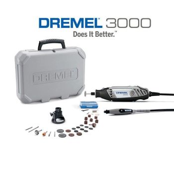 Mototool con eje flexible 30 accesorios 3000PP Dremel