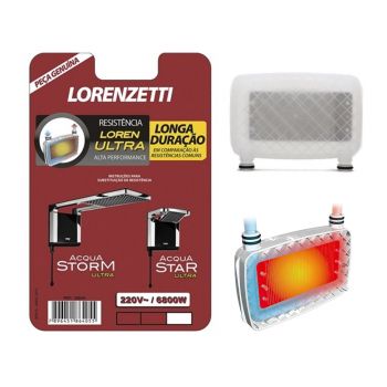 Resistencia Acqua Ultra 220V Lorenzetti.