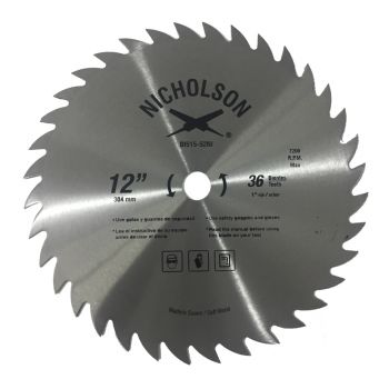 Sierra para madera diente grueso 12 Pulg 515-52NI Nicholson