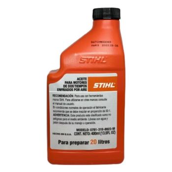 Aceite 2 Tiempos 13,5OZ 400ML para 5 galones Stihl