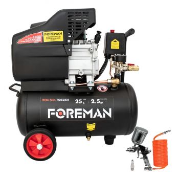 Compresora 2.5 HP 25 Lt FOC25H Foreman