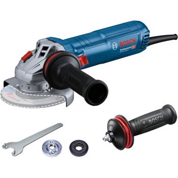 Miniesmeriladora 5″ 1200W GWS 12-125 S Bosch