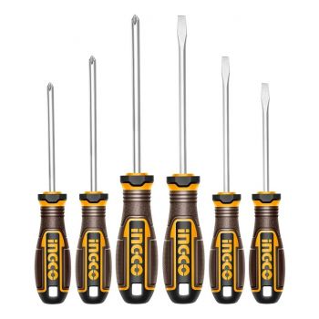 Juego de Desarmadores 6Pzs HKSD0628 Ingco 