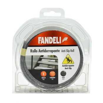 Rollo Antiderrapante Gris 1"X6M W-98 72270 Fandeli