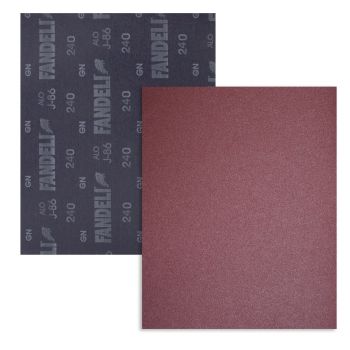 Lija de Esmeril Grano 240 Roja J-86 Fandeli