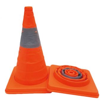 Cono de seguridad plegable 70 cm 11922 Adir 