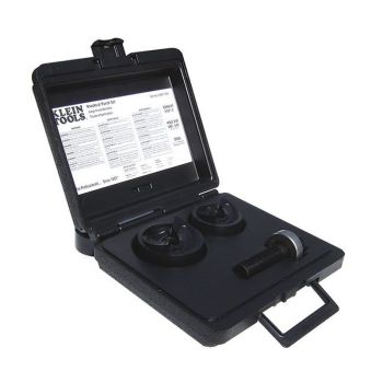 Juego de 2 Sacabocados KT de 1.50'' a 2'' en estuche 53901-SEN Klein Tools