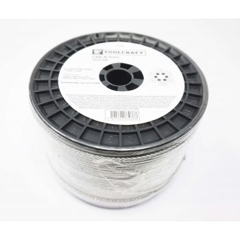 Cable de acero 1/8 Pulg 150 Mts 213594 OBI