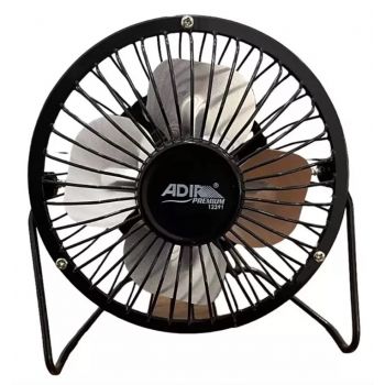 Ventilador de Escritorio 4” Mini Ventilador USB 4" 12391 ADIR