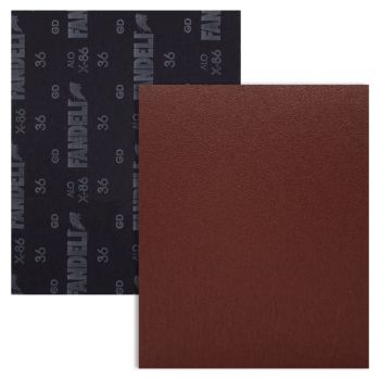 Lija Para Madera Grano 36 Roja X-86 Fandeli