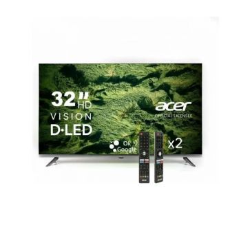 Pantalla Android DLED HD 32" Smart TV Acer 
